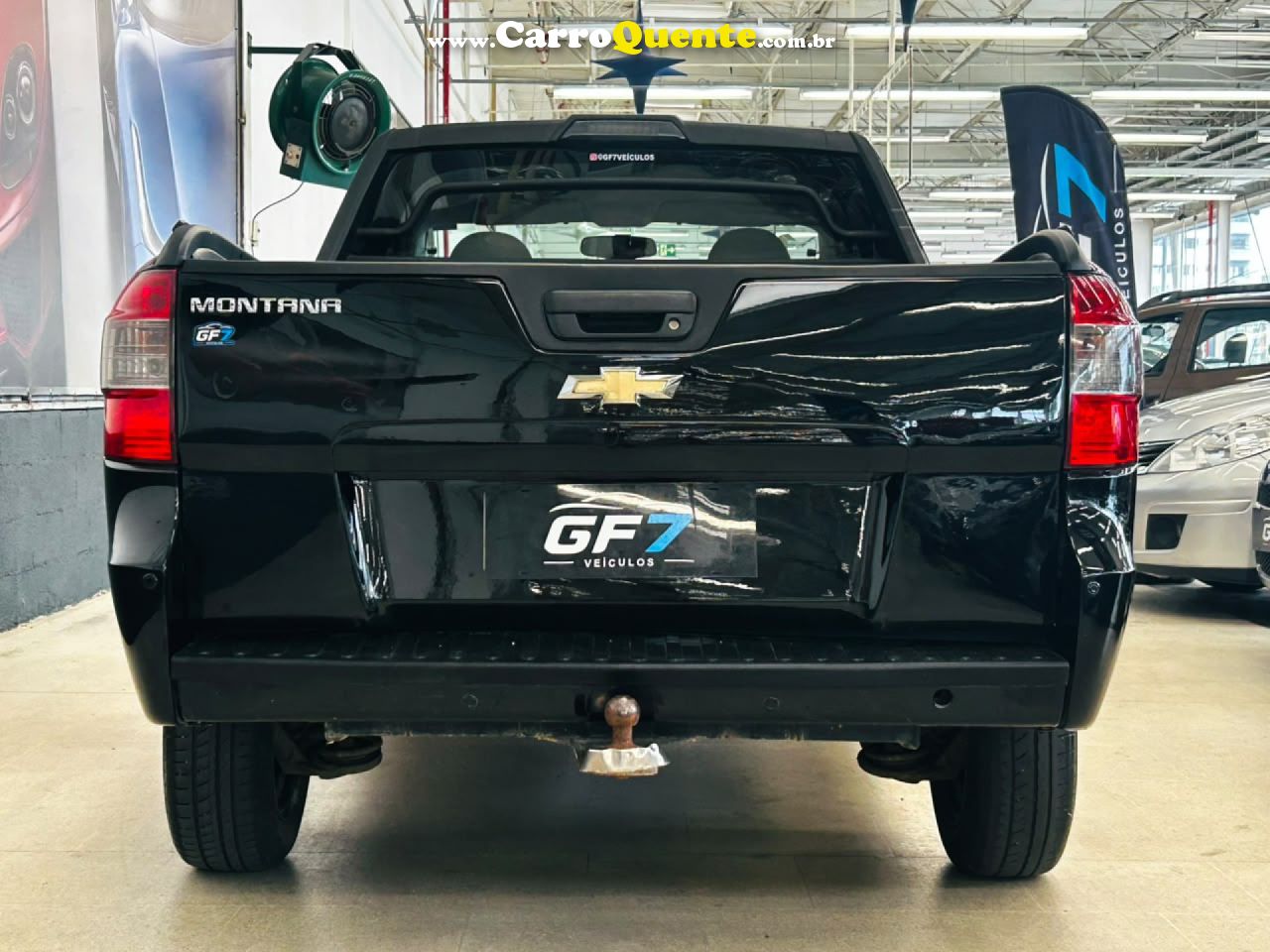 CHEVROLET   MONTANA LS 1.4 ECONOFLEX 8V 2P   PRETO 2017 1.4 GASOLINA - Loja