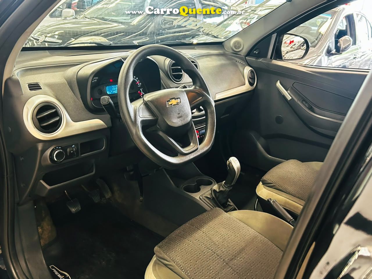 CHEVROLET   MONTANA LS 1.4 ECONOFLEX 8V 2P   PRETO 2017 1.4 GASOLINA - Loja