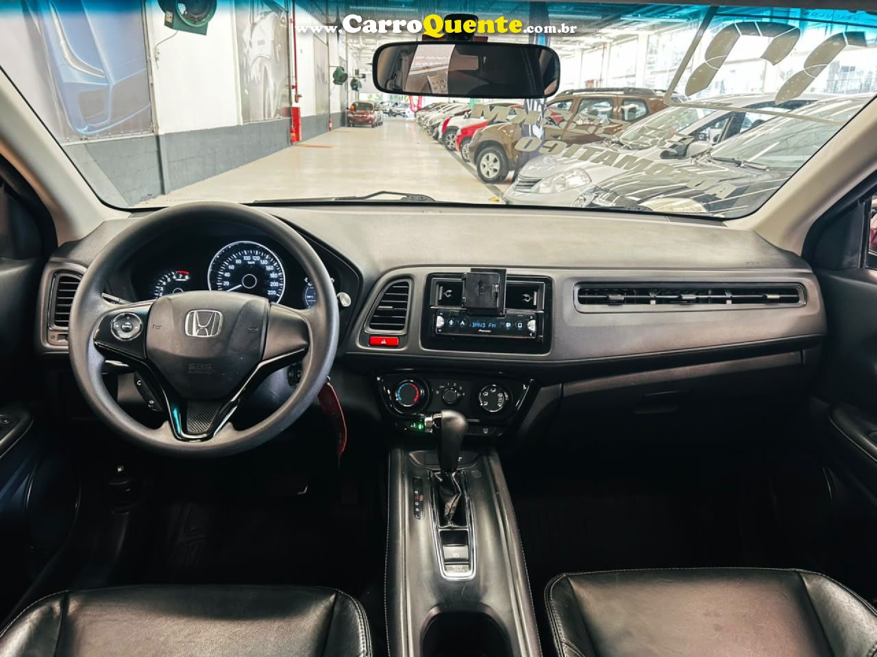 HONDA   HR-V LX 1.8 FLEXONE 16V 5P AUT.   VERMELHO 2017 1.8 GASOLINA - Loja