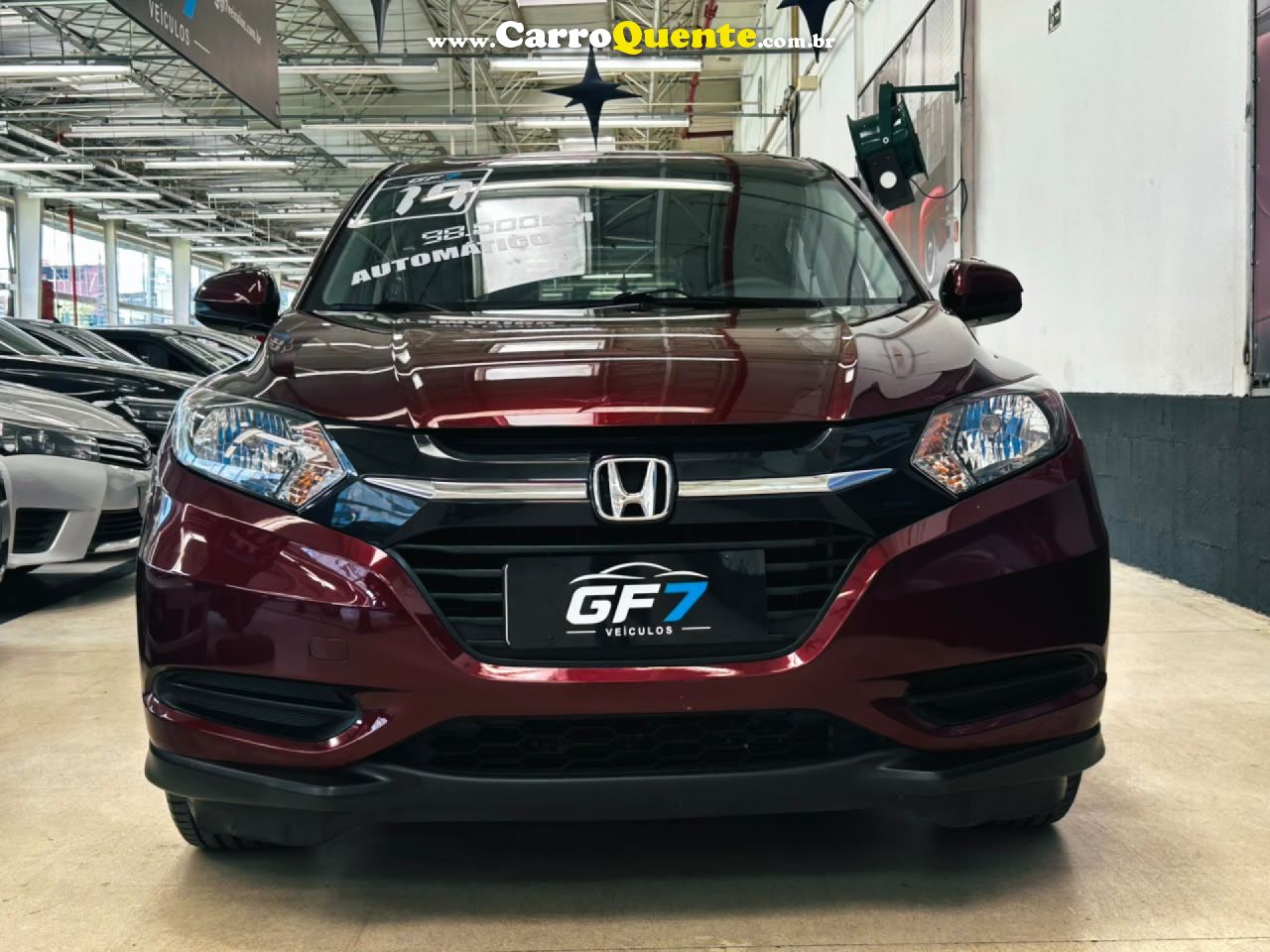 HONDA   HR-V LX 1.8 FLEXONE 16V 5P AUT.   VERMELHO 2017 1.8 GASOLINA - Loja