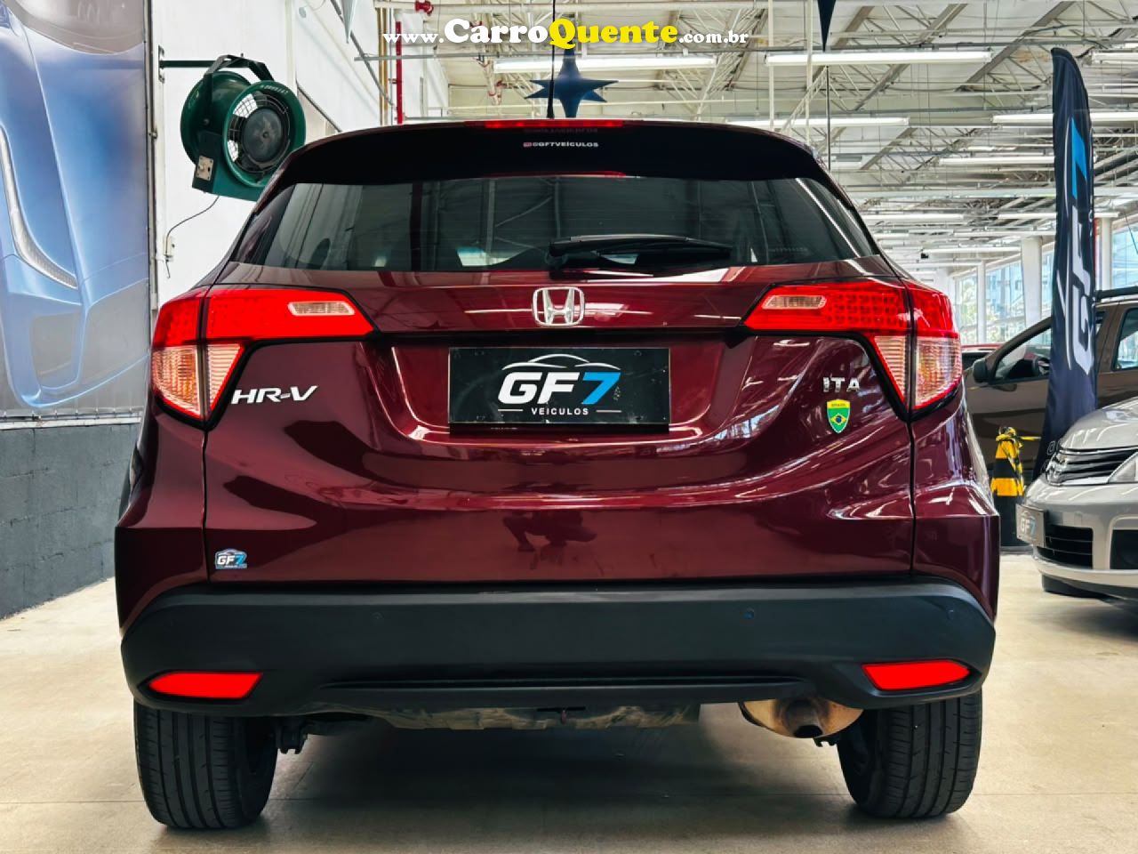 HONDA   HR-V LX 1.8 FLEXONE 16V 5P AUT.   VERMELHO 2017 1.8 GASOLINA - Loja