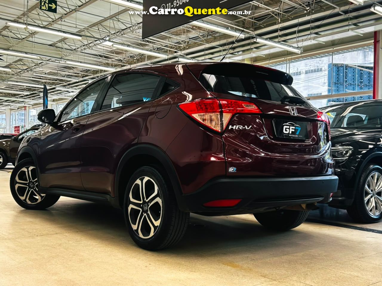 HONDA   HR-V LX 1.8 FLEXONE 16V 5P AUT.   VERMELHO 2017 1.8 GASOLINA - Loja