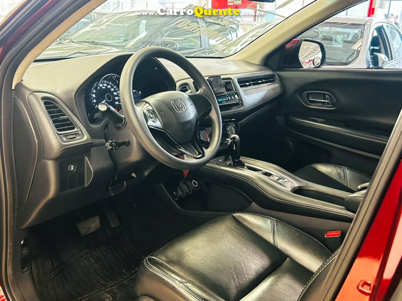 HONDA   HR-V LX 1.8 FLEXONE 16V 5P AUT.   VERMELHO 2017 1.8 GASOLINA - Loja