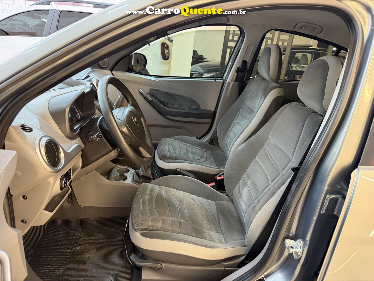 CHEVROLET   AGILE LTZ 1.4 MPFI 8V FLEXPOWER 5P   CINZA 2013 1.4 FLEX - Loja