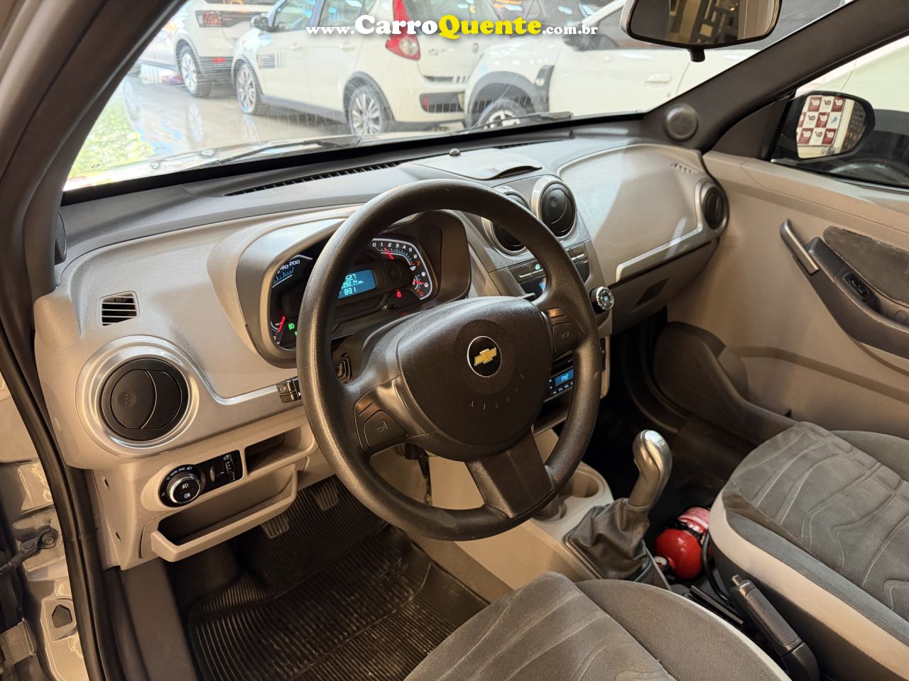 CHEVROLET   AGILE LTZ 1.4 MPFI 8V FLEXPOWER 5P   CINZA 2013 1.4 FLEX - Loja