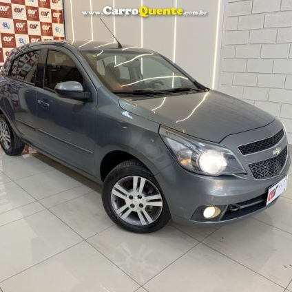 CHEVROLET   AGILE LTZ 1.4 MPFI 8V FLEXPOWER 5P   CINZA 2013 1.4 FLEX