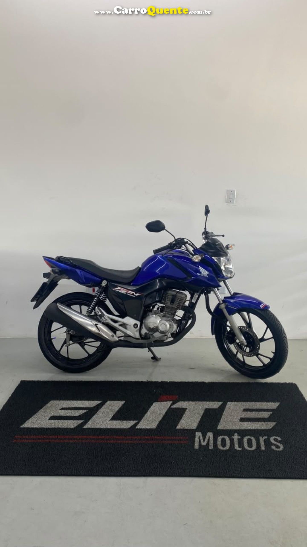 HONDA   CG 160 FAN FLEX   AZUL 2022 160 FLEX - Loja