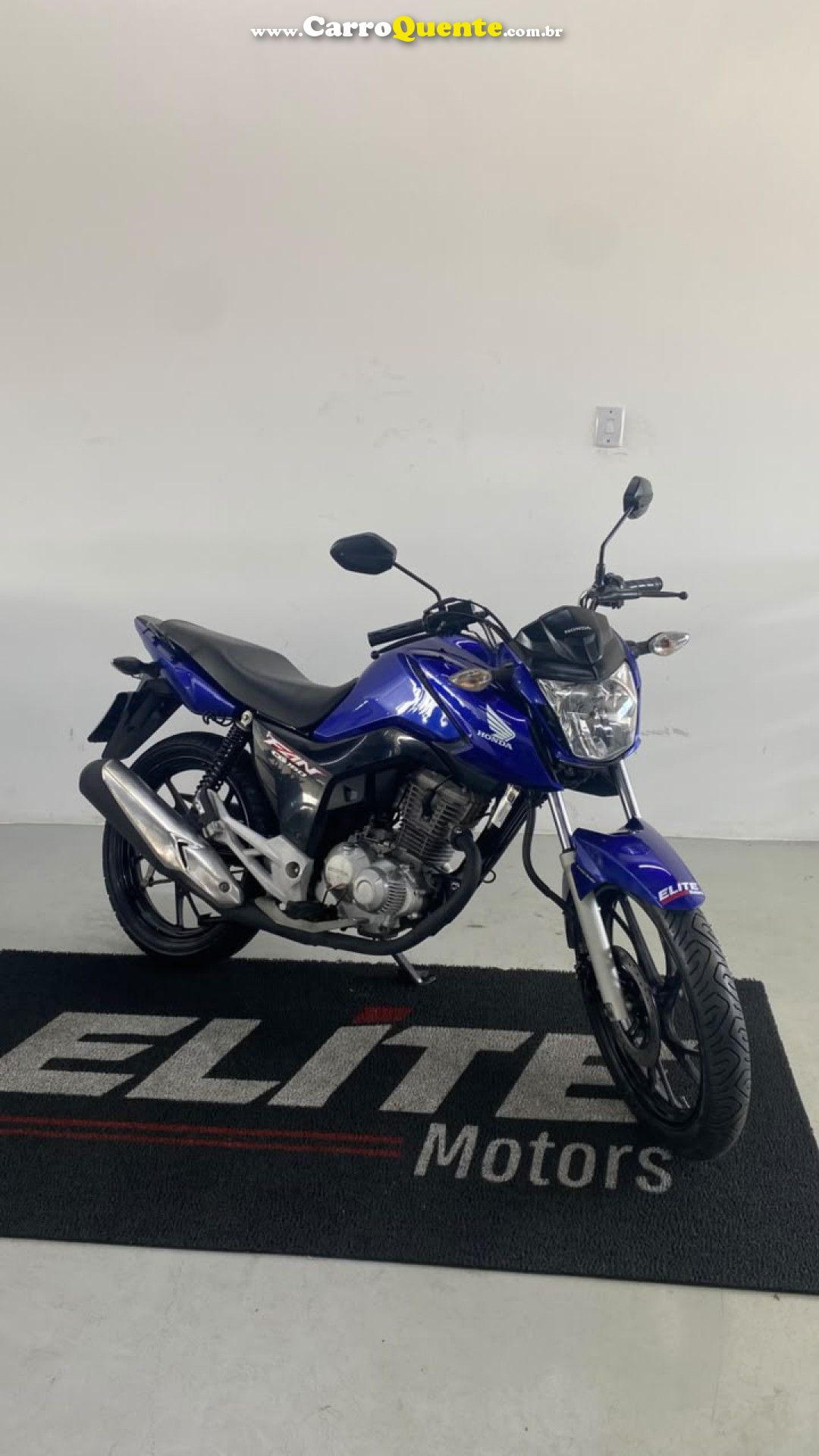 HONDA   CG 160 FAN FLEX   AZUL 2022 160 FLEX - Loja