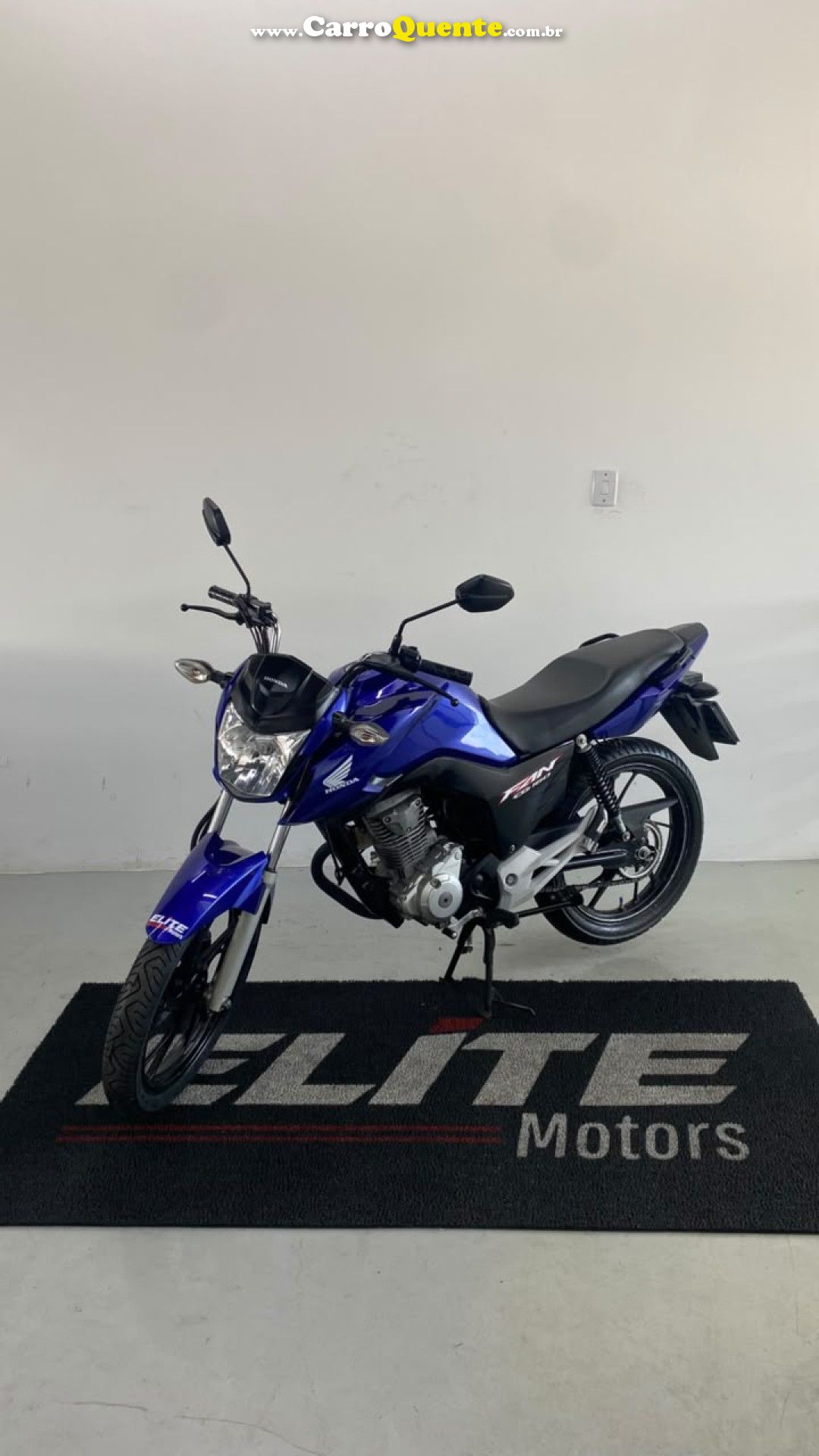HONDA   CG 160 FAN FLEX   AZUL 2022 160 FLEX - Loja