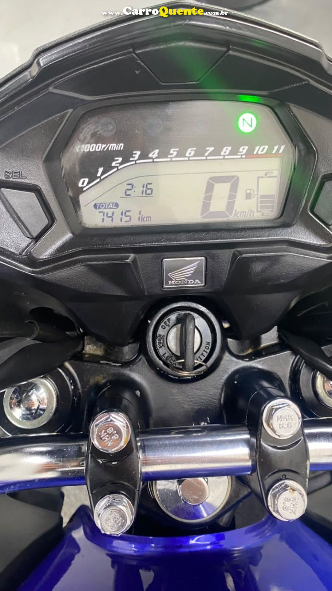 HONDA   CG 160 FAN FLEX   AZUL 2022 160 FLEX - Loja