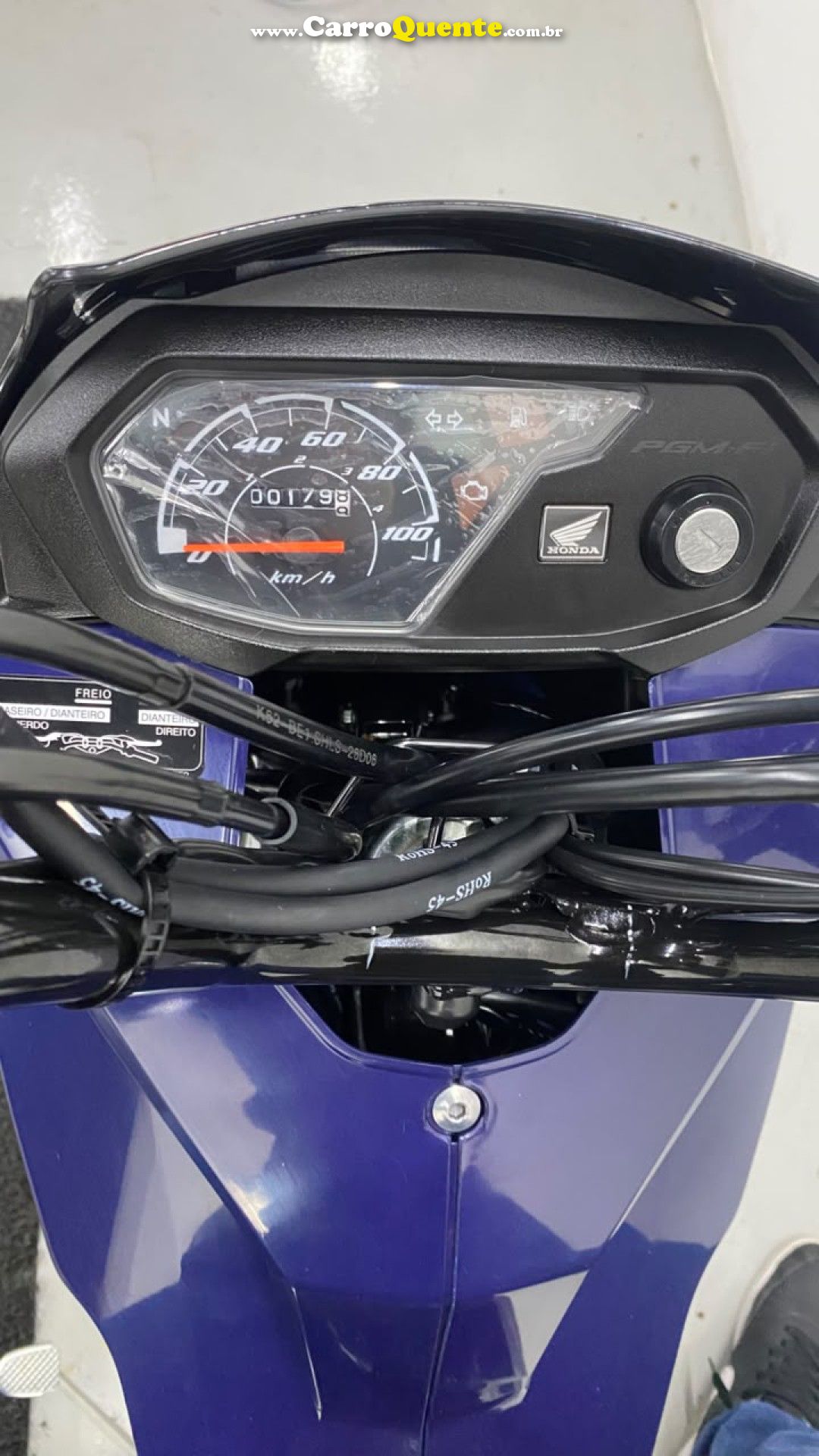 HONDA   POP 110I   AZUL 2027 110 GASOLINA - Loja