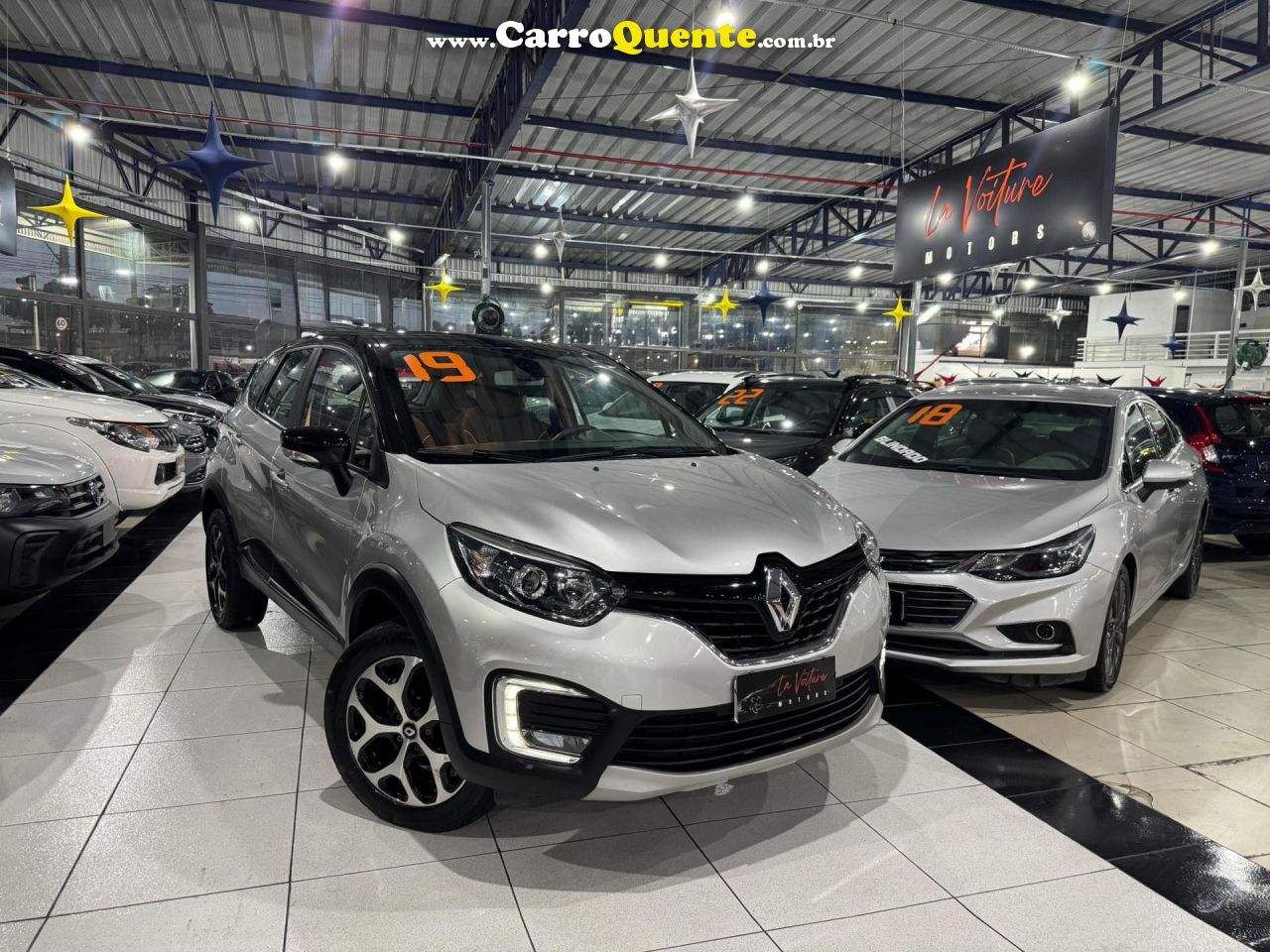 RENAULT CAPTUR 1.6 16V SCE INTENSE 2019 - Loja