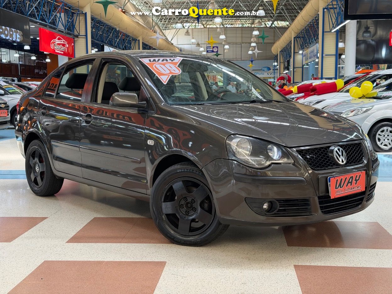 VOLKSWAGEN POLO SEDAN 1.6 MI 8V 2009 - Loja