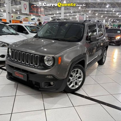 RENEGADE 1.8 LONGITUDE C/ BAIXA KM 2017