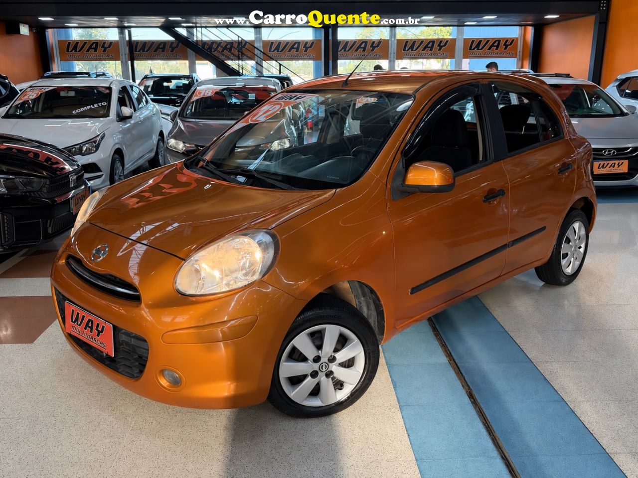 NISSAN MARCH 1.0 S 16V 2012 - Loja