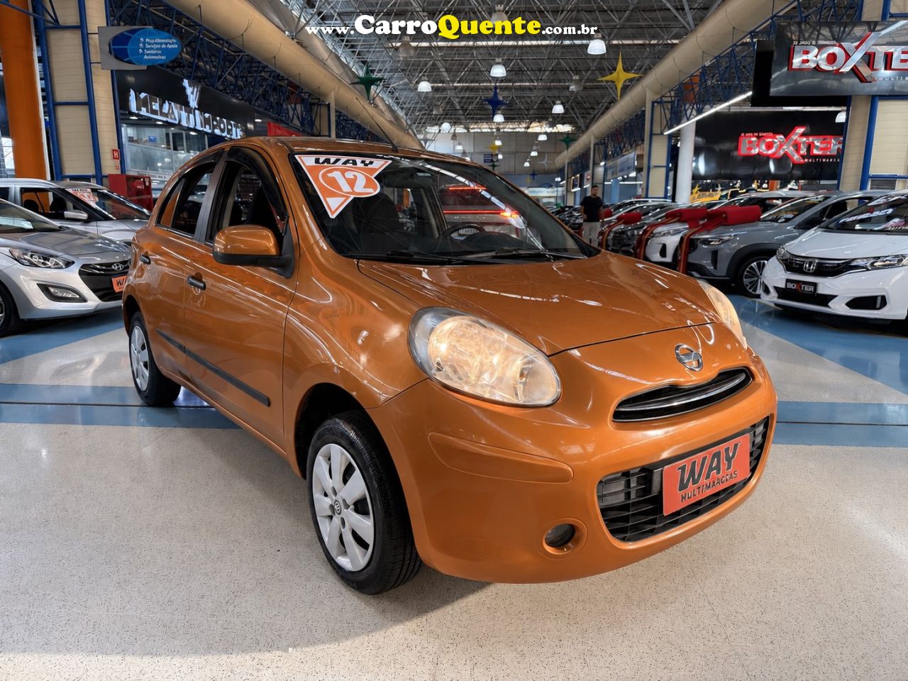 NISSAN MARCH 1.0 S 16V 2012 - Loja
