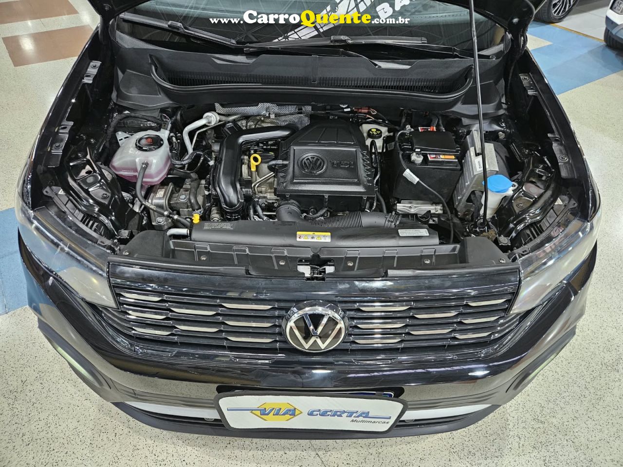 VOLKSWAGEN T-CROSS 1.0 200 TSI TOTAL FLEX COMFORTLINE  * Painel TFT 2022 - Loja