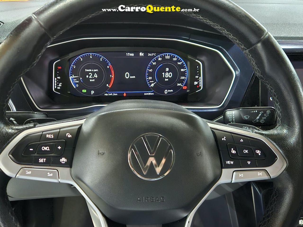 VOLKSWAGEN T-CROSS 1.0 200 TSI TOTAL FLEX COMFORTLINE  * Painel TFT 2022 - Loja