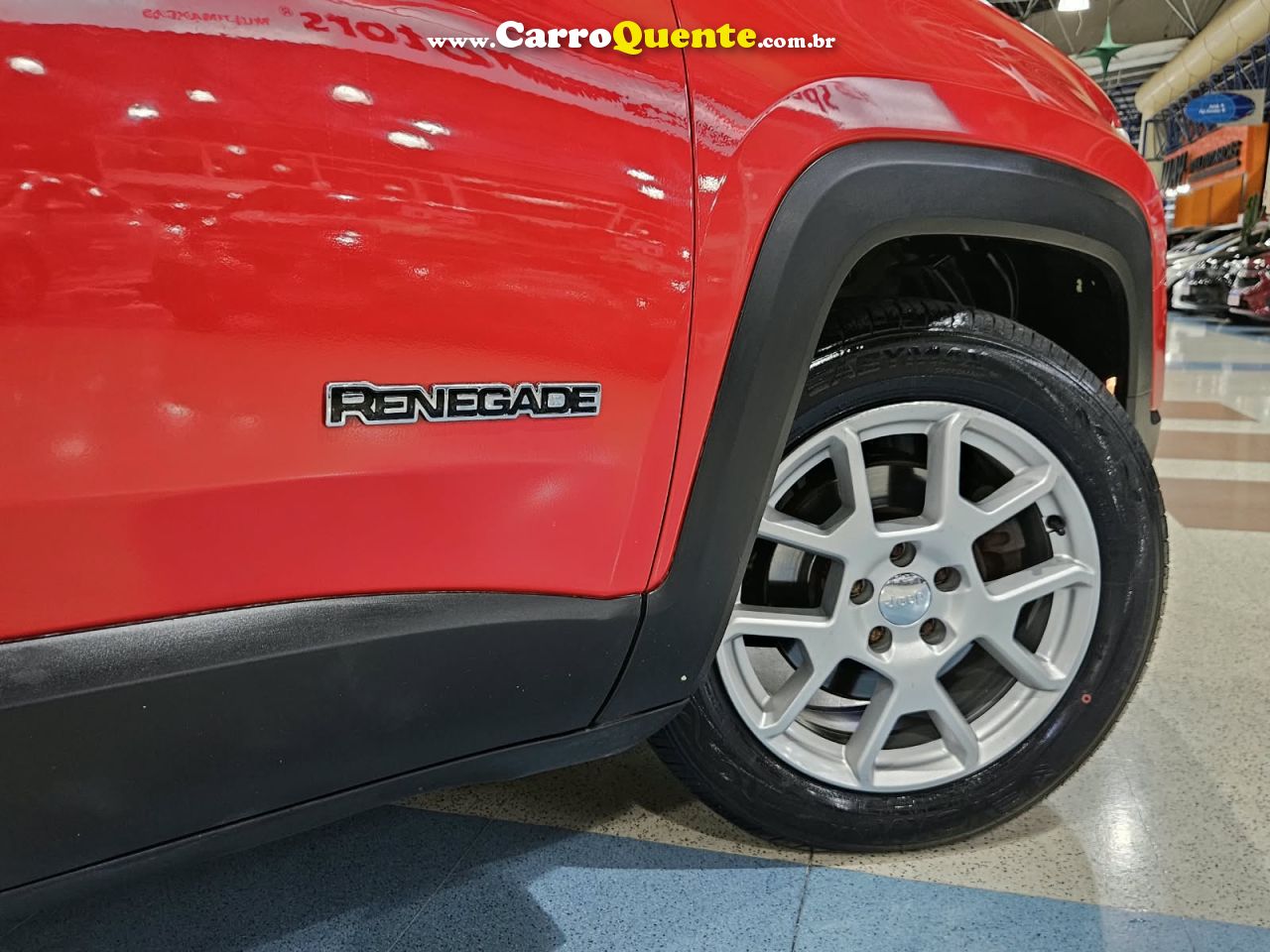 JEEP RENEGADE 1.8 FLEX SPORT * C/ Banco de Couro * 2019 - Loja