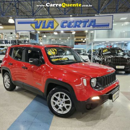 JEEP RENEGADE 1.8 FLEX SPORT * C/ Banco de Couro * 2019