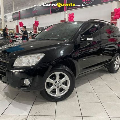 TOYOTA   RAV4 2.4 4X4 16V 170CV AUT.   PRETO 2010 2.4 GASOLINA