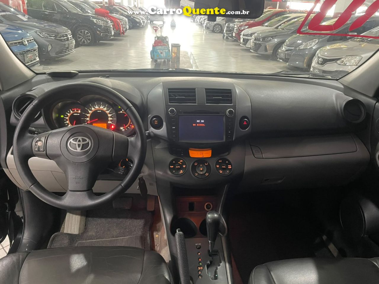 TOYOTA   RAV4 2.4 4X4 16V 170CV AUT.   PRETO 2010 2.4 GASOLINA - Loja