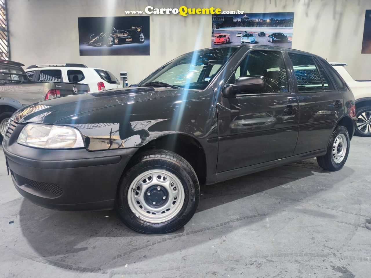 VOLKSWAGEN   GOL CITY 1.0 MI 8V 4P   CINZA 2005 1.0 GASOLINA - Loja