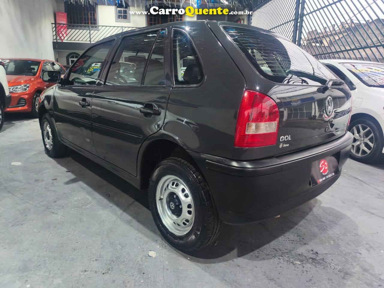 VOLKSWAGEN   GOL CITY 1.0 MI 8V 4P   CINZA 2005 1.0 GASOLINA - Loja