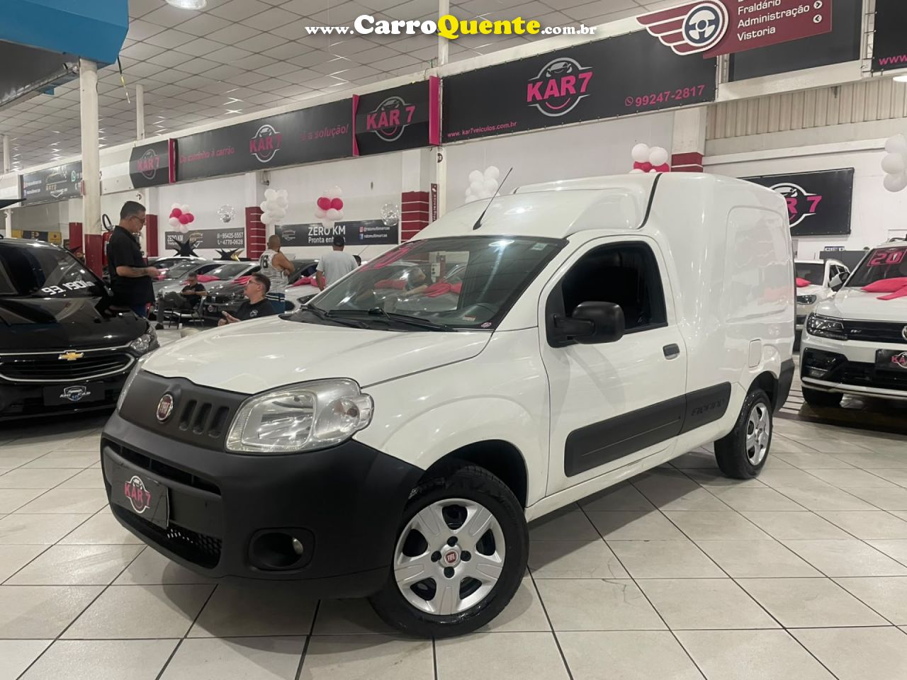 FIAT   FIORINO FURGÃO WORK. HARD 1.4 FLEX 8V 2P   BRANCO 2020 1.4 FLEX - Loja
