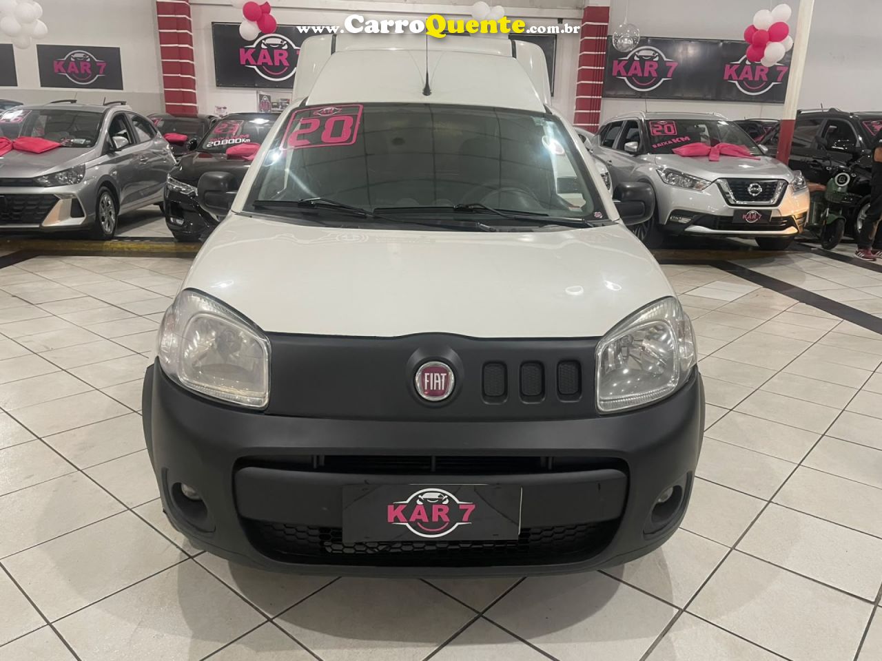 FIAT   FIORINO FURGÃO WORK. HARD 1.4 FLEX 8V 2P   BRANCO 2020 1.4 FLEX - Loja