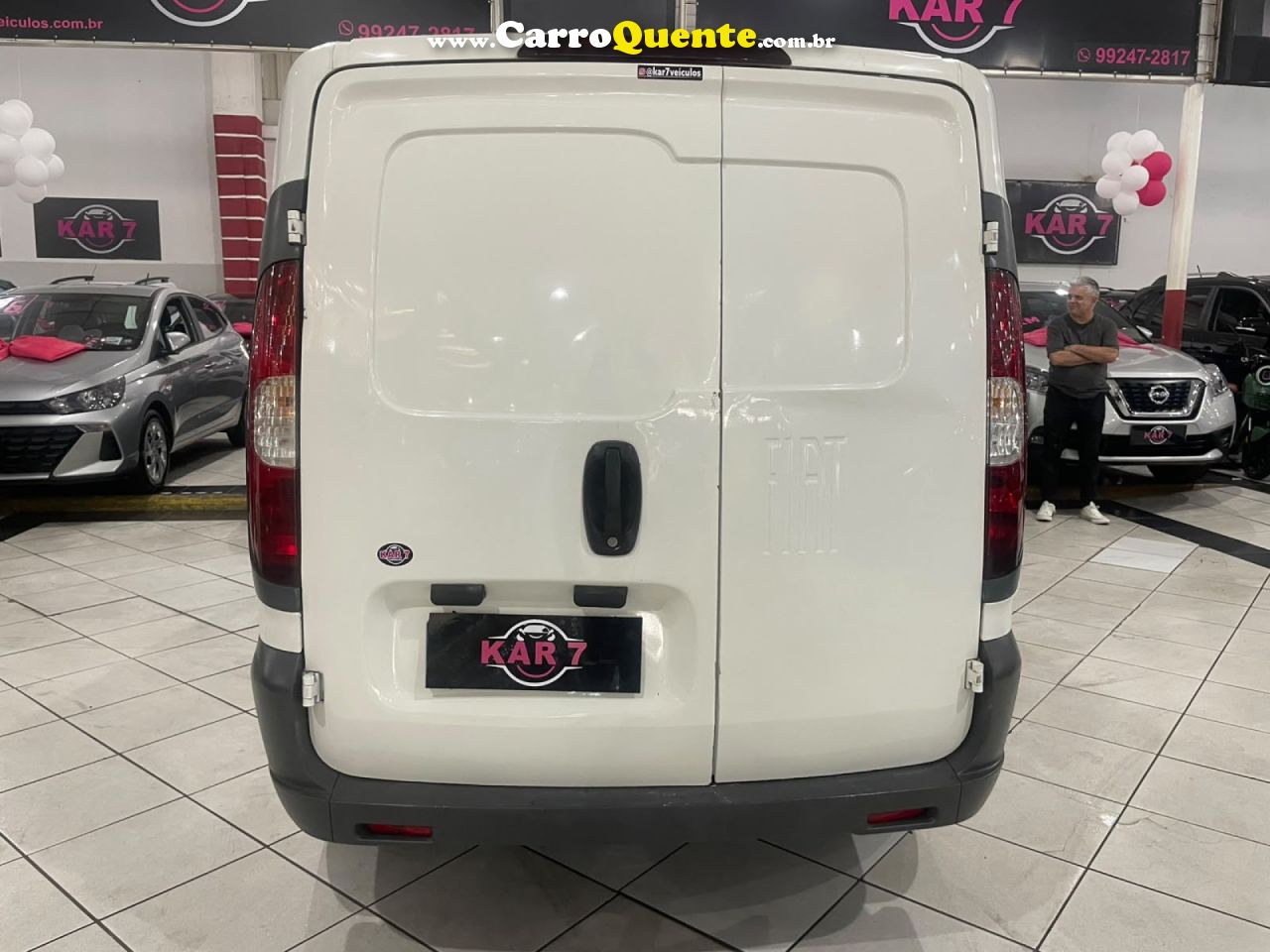 FIAT   FIORINO FURGÃO WORK. HARD 1.4 FLEX 8V 2P   BRANCO 2020 1.4 FLEX - Loja