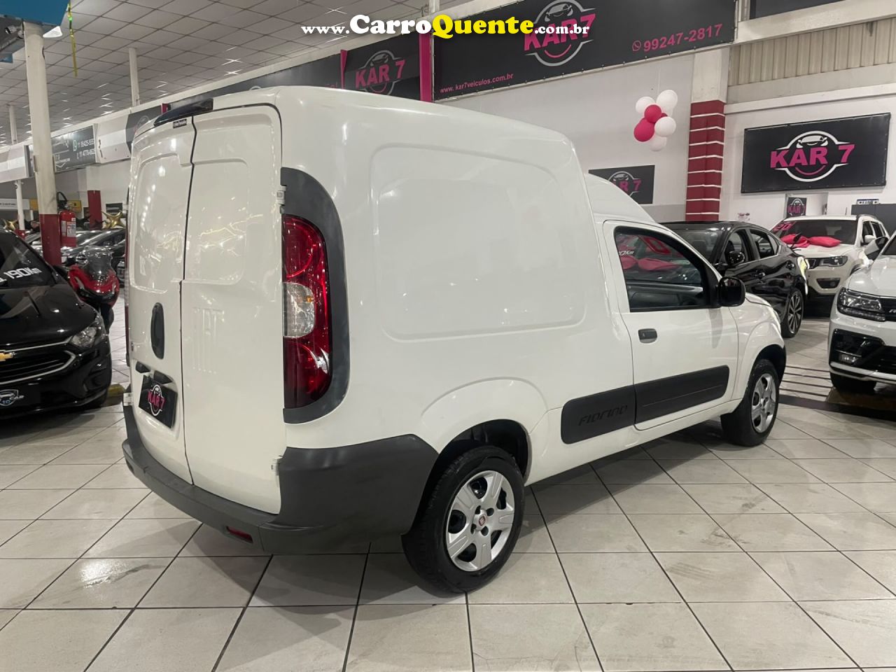 FIAT   FIORINO FURGÃO WORK. HARD 1.4 FLEX 8V 2P   BRANCO 2020 1.4 FLEX - Loja