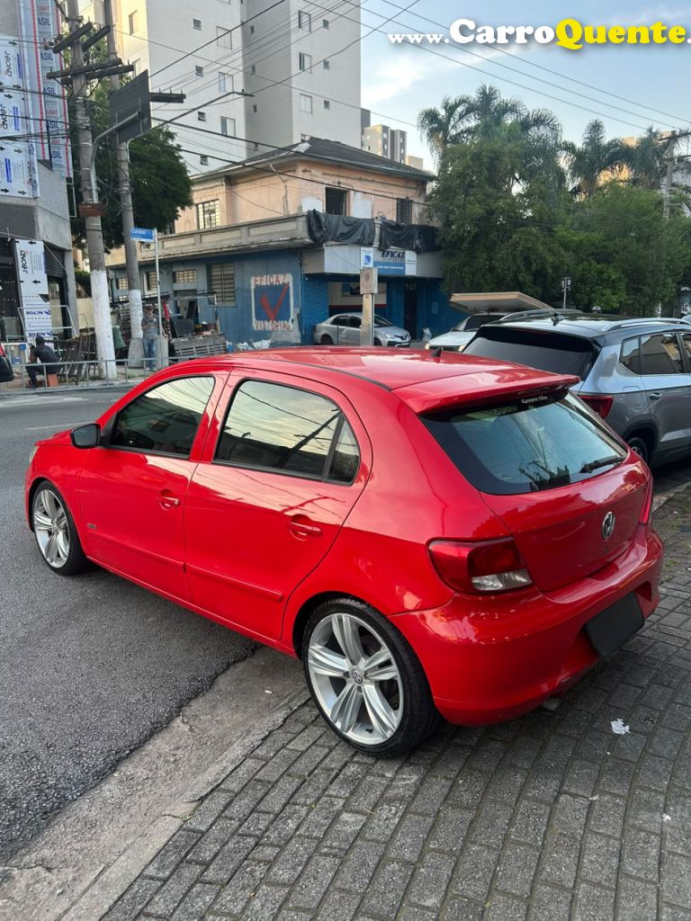VOLKSWAGEN   GOL (NOVO) 1.0 MI TOTAL FLEX 8V 4P   VERMELHO 2010 1.0 FLEX - Loja
