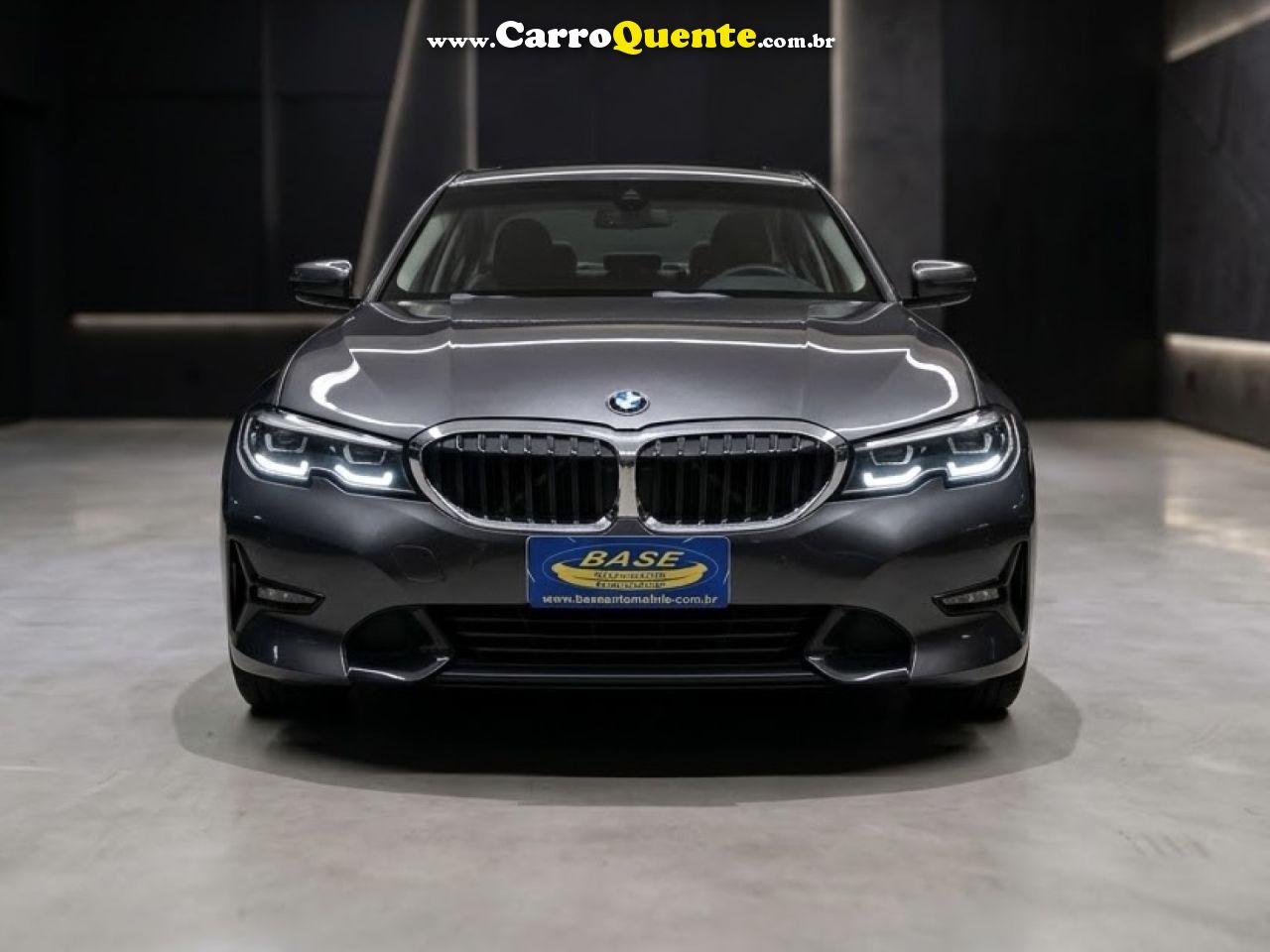 BMW   320IA 2.0 TURBOACTIVEFLEX 16VGP  4P   CINZA 2021 2.0 T GASOLINA - Loja