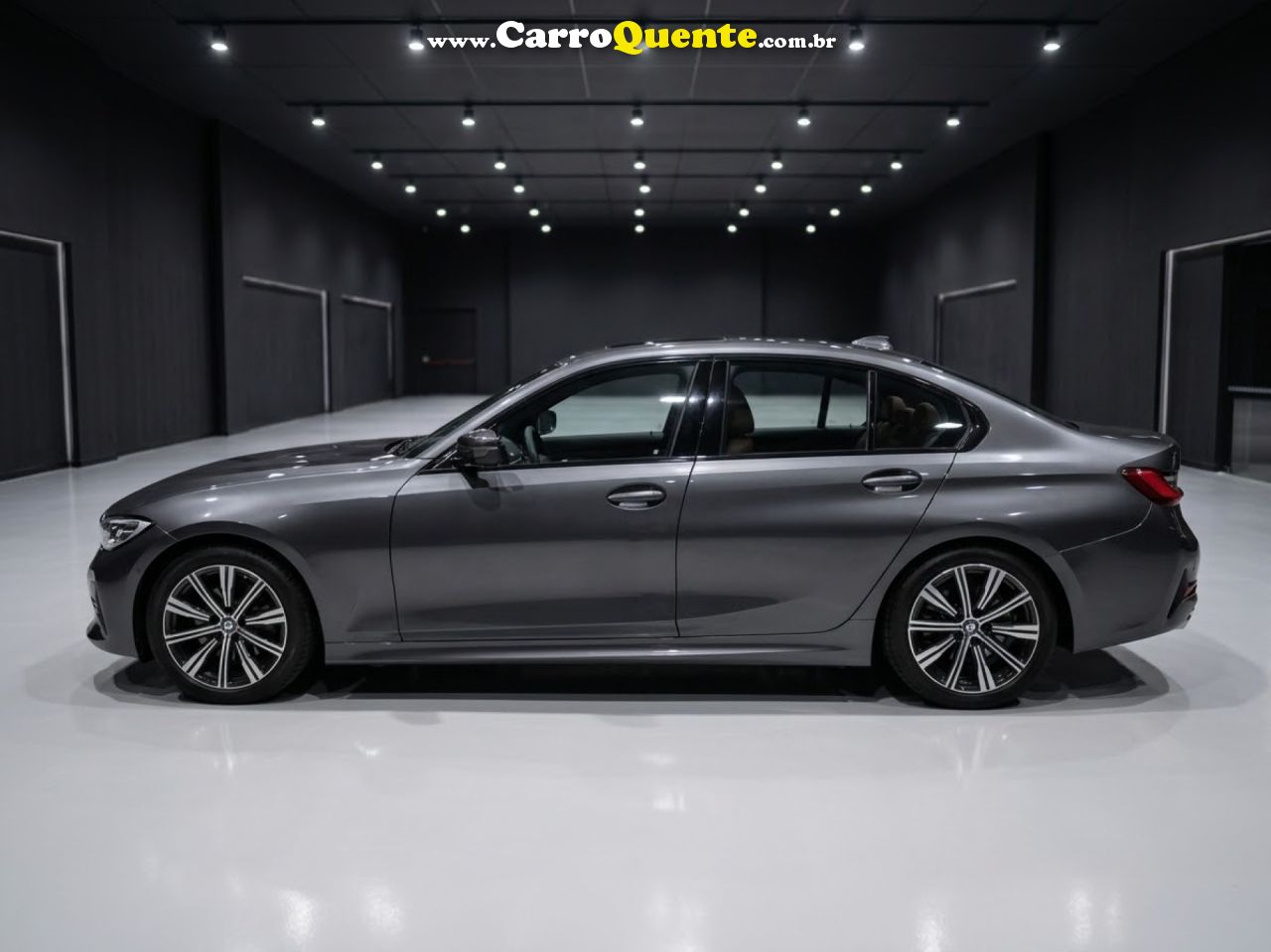 BMW   320IA 2.0 TURBOACTIVEFLEX 16VGP  4P   CINZA 2021 2.0 T GASOLINA - Loja
