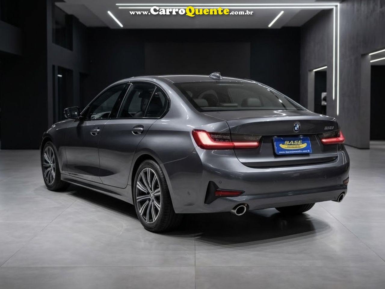 BMW   320IA 2.0 TURBOACTIVEFLEX 16VGP  4P   CINZA 2021 2.0 T GASOLINA - Loja