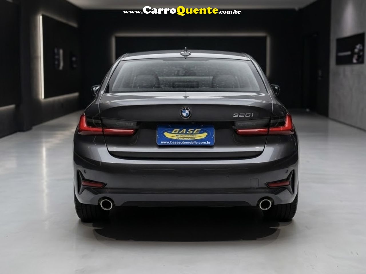 BMW   320IA 2.0 TURBOACTIVEFLEX 16VGP  4P   CINZA 2021 2.0 T GASOLINA - Loja