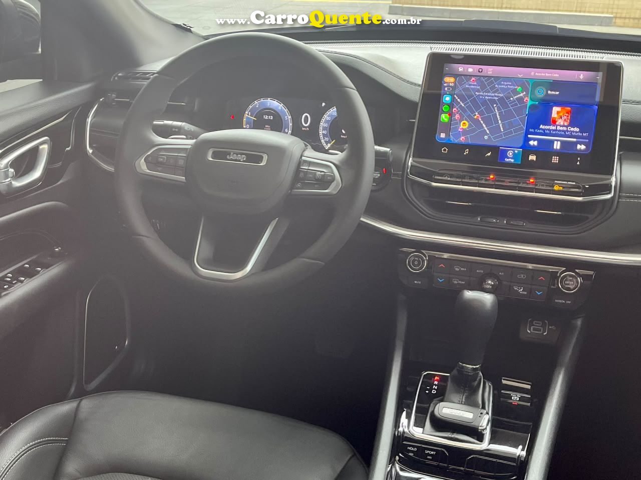 JEEP   COMPASS SERIE S UNICO DONO BAIXA KM GARANTIA DE FABRICA   CINZA 2024 1.3 FLEX - Loja