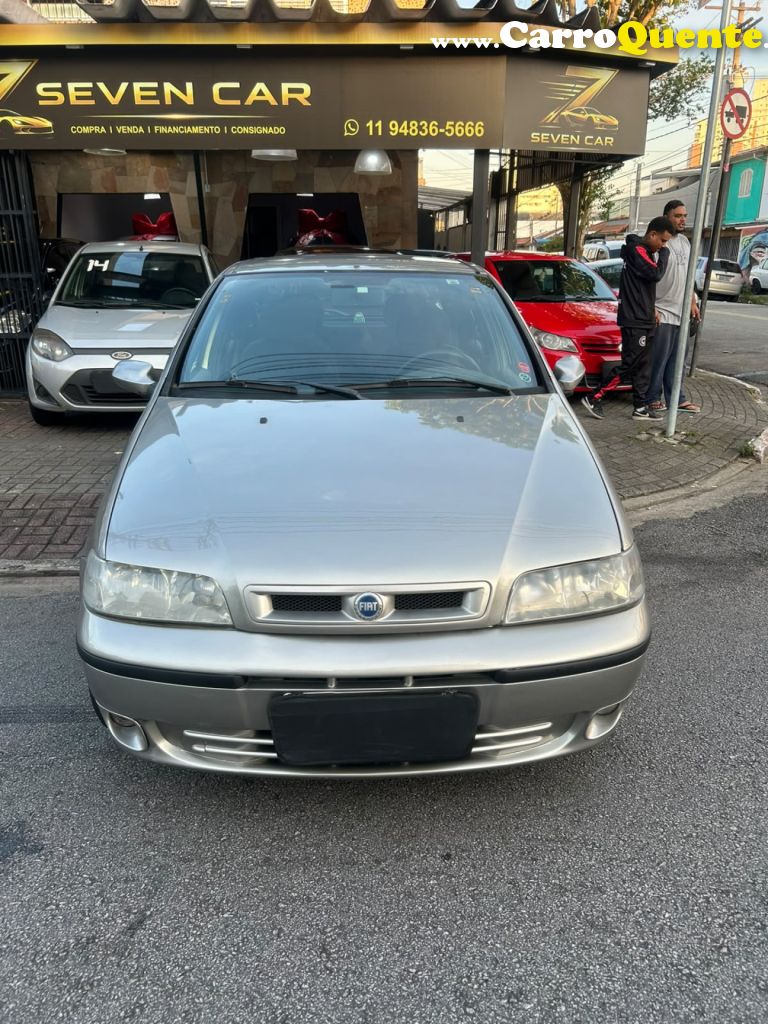 FIAT   PALIO EX CENTURY 1.0 MPI FIRE 16V 4P   CINZA 2002 1.0 GASOLINA - Loja
