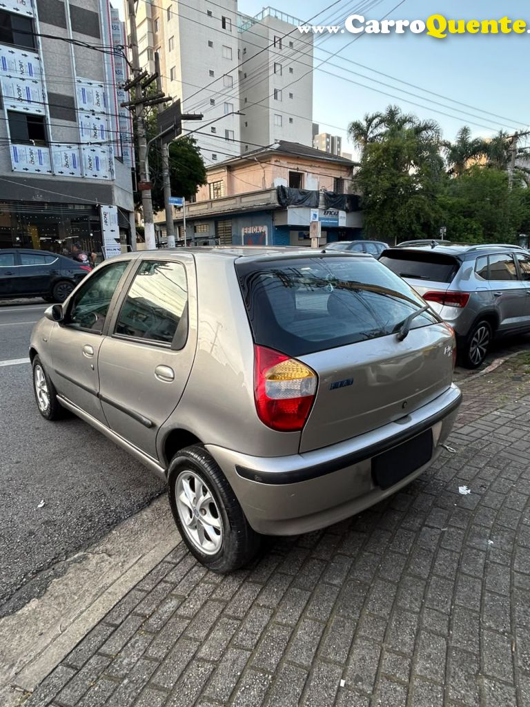 FIAT   PALIO EX CENTURY 1.0 MPI FIRE 16V 4P   CINZA 2002 1.0 GASOLINA - Loja