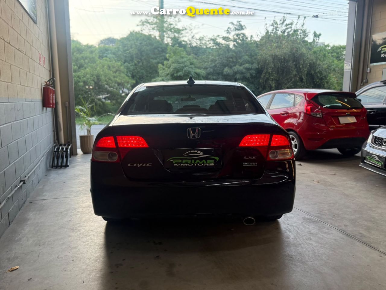 HONDA   CIVIC SEDAN LXS 1.81.8 FLEX 16V AUT. 4P   PRETO 2008 1.8 FLEX - Loja