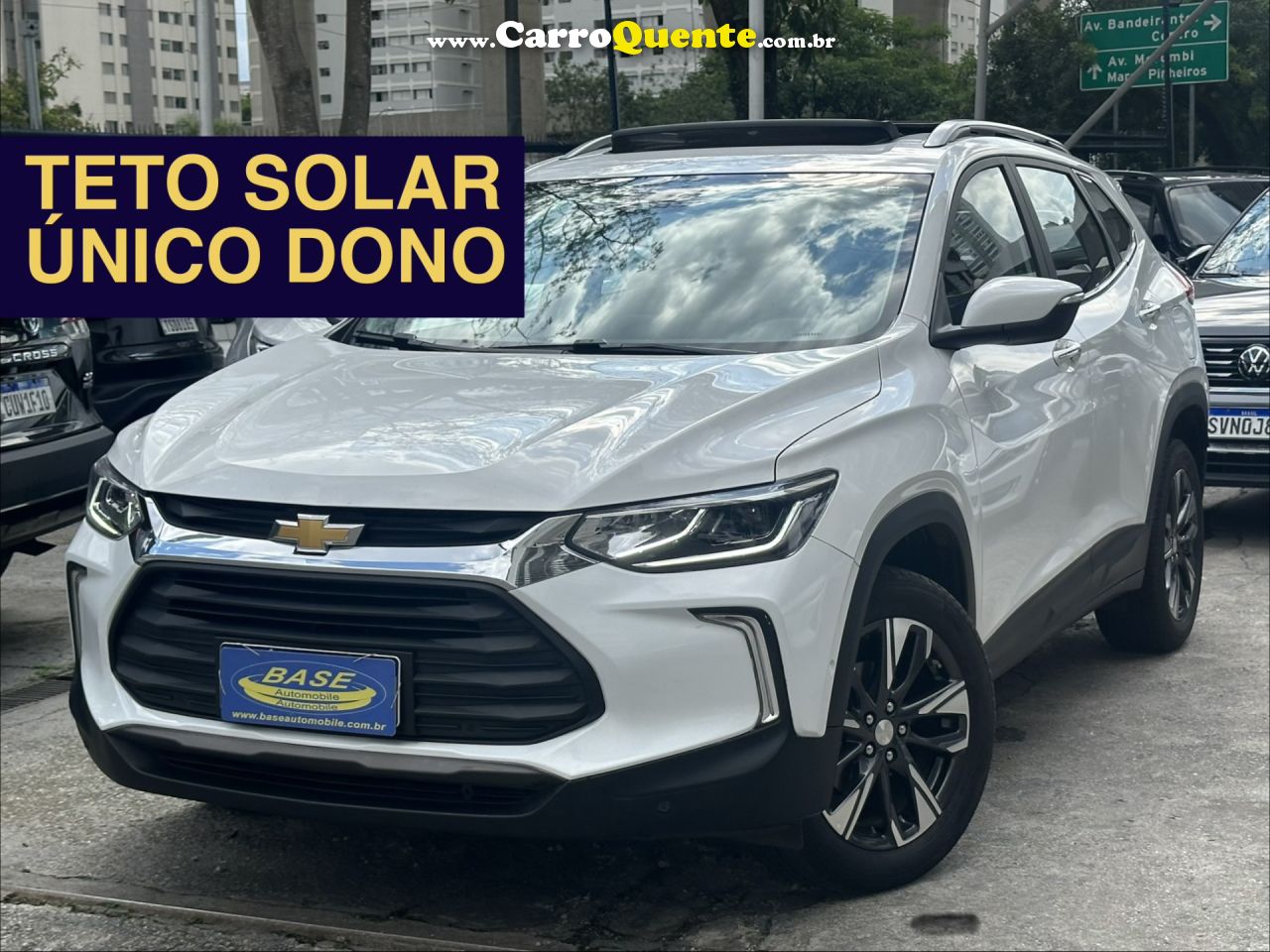 CHEVROLET   TRACKER PREMIER 1.2 TURBO 12V FLEX AUT.   BRANCO 2024 1.4 FLEX - Loja