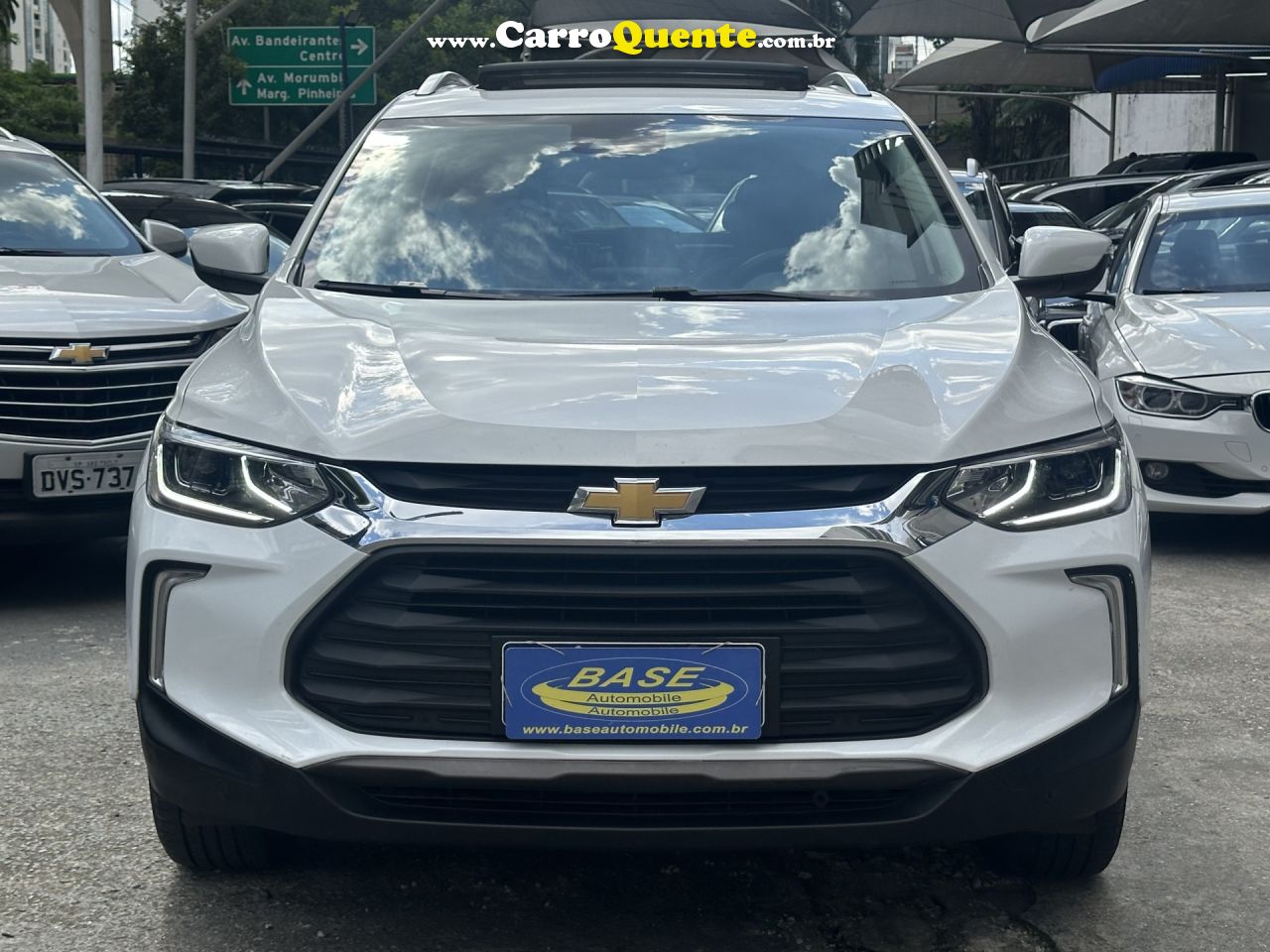 CHEVROLET   TRACKER PREMIER 1.2 TURBO 12V FLEX AUT.   BRANCO 2024 1.4 FLEX - Loja