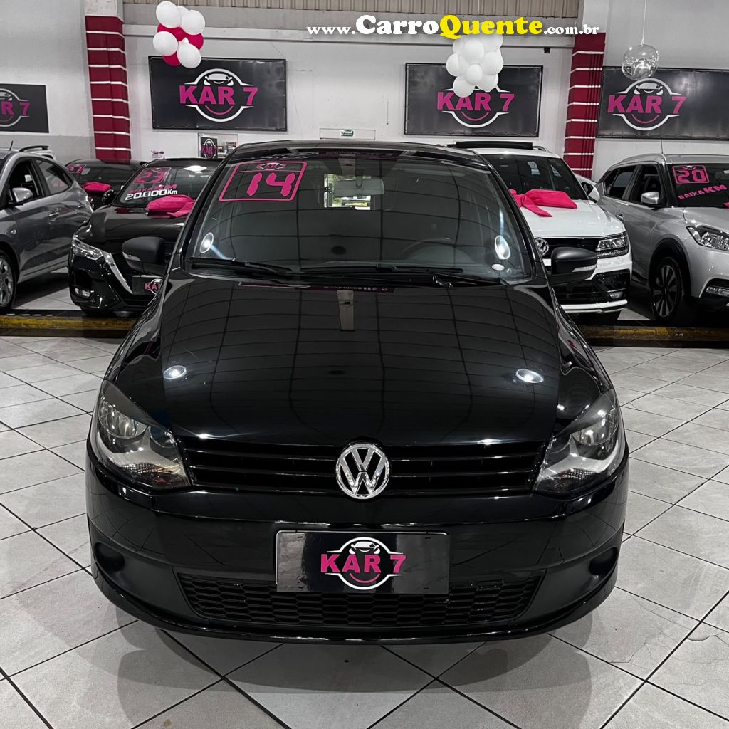 VOLKSWAGEN   FOX 1.0 MI TOTAL FLEX 8V 5P   PRETO 2014 1.0 FLEX - Loja