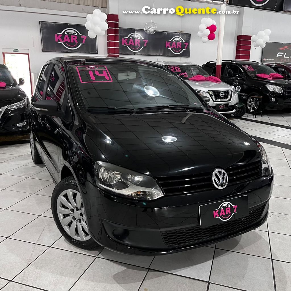 VOLKSWAGEN   FOX 1.0 MI TOTAL FLEX 8V 5P   PRETO 2014 1.0 FLEX - Loja
