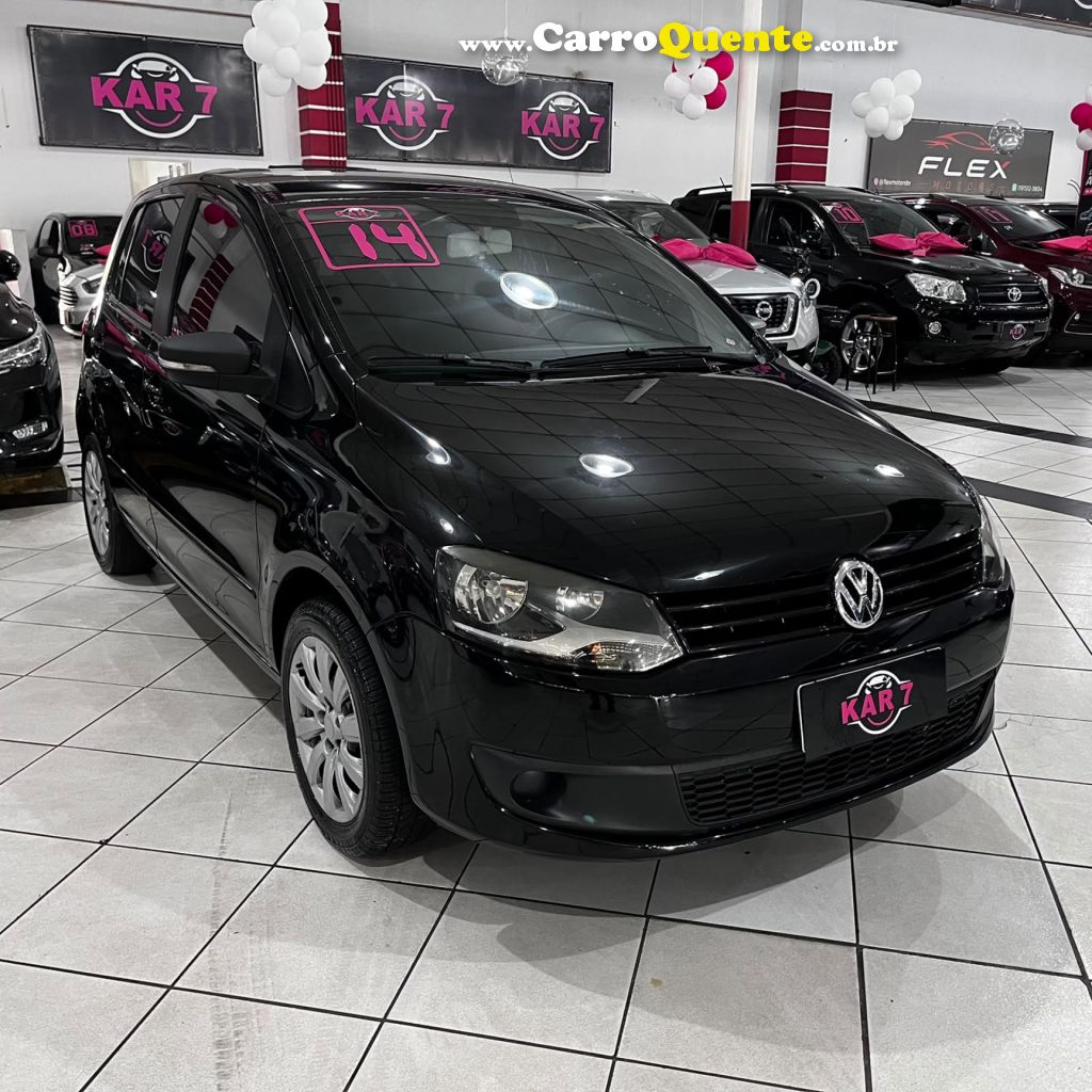 VOLKSWAGEN   FOX 1.0 MI TOTAL FLEX 8V 5P   PRETO 2014 1.0 FLEX - Loja