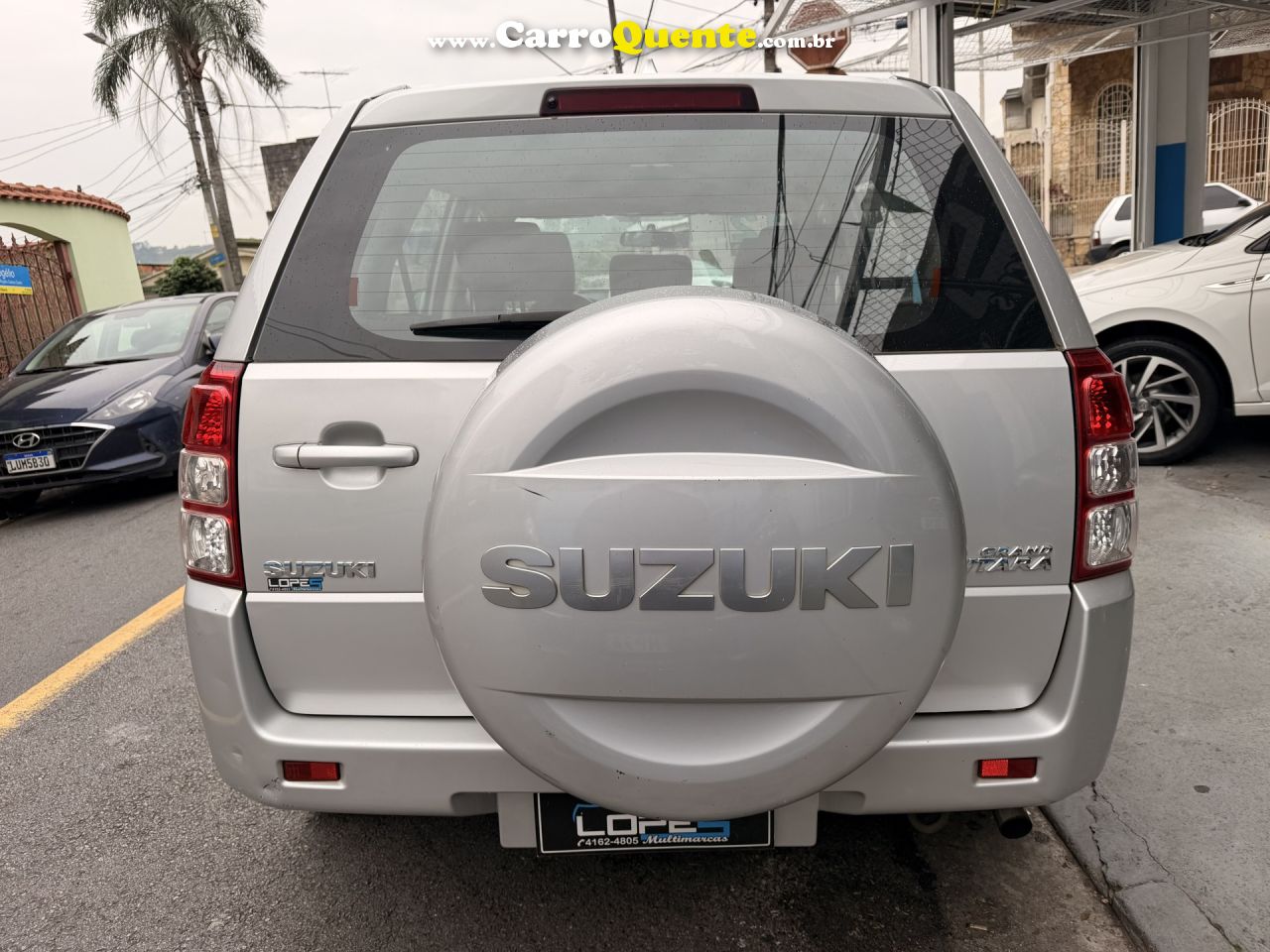 SUZUKI   GRAND VITARA 2.0 16V 4X24X4 5P MEC.   PRATA 2012 2.0 GASOLINA - Loja