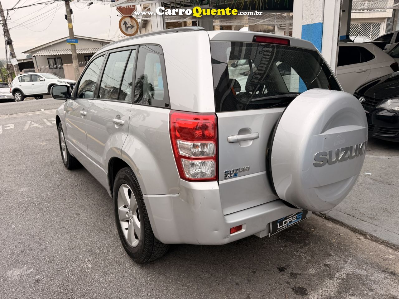 SUZUKI   GRAND VITARA 2.0 16V 4X24X4 5P MEC.   PRATA 2012 2.0 GASOLINA - Loja