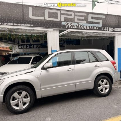 SUZUKI   GRAND VITARA 2.0 16V 4X24X4 5P MEC.   PRATA 2012 2.0 GASOLINA