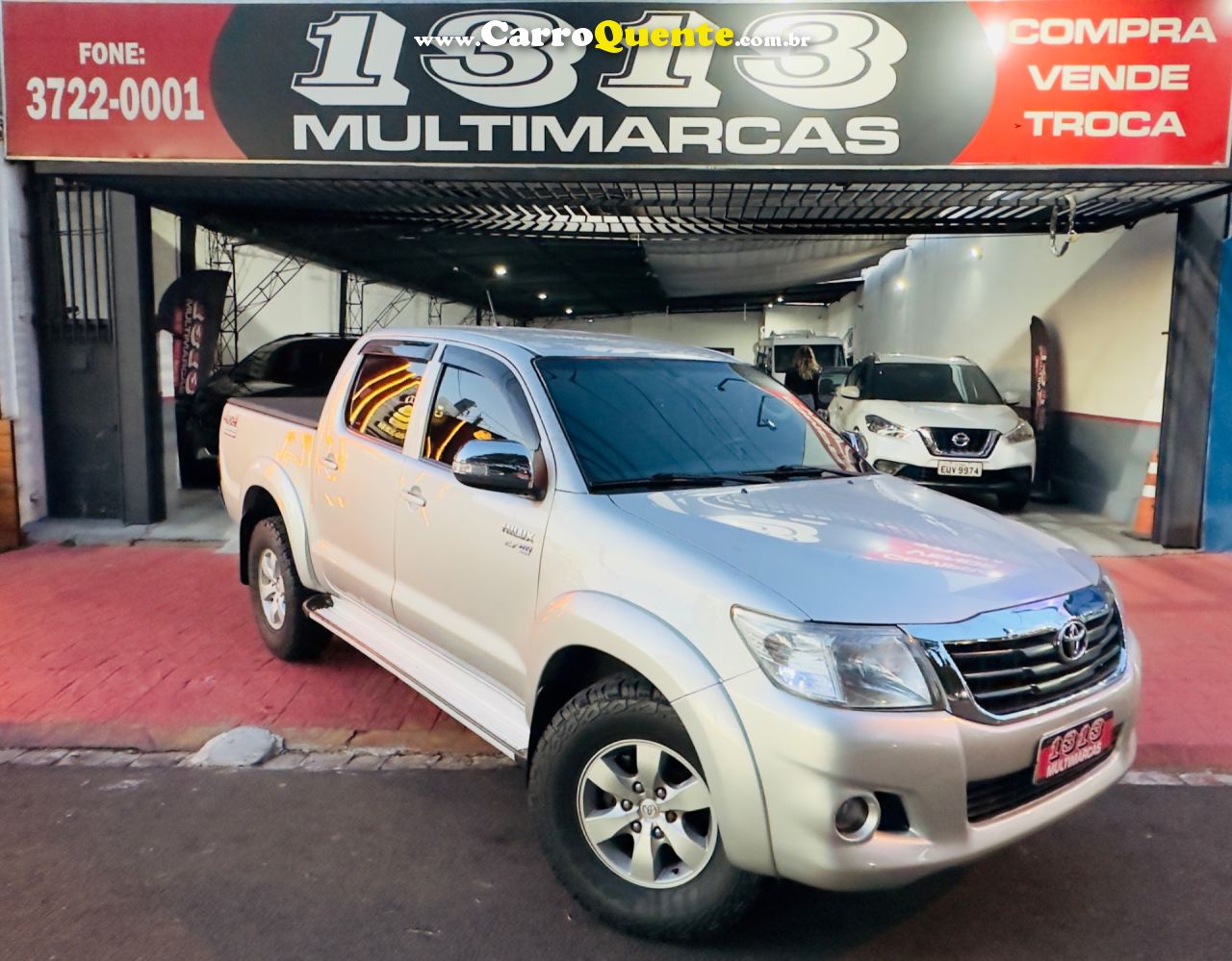 TOYOTA HILUX 2.7 SRV 4X4 CD 16V 2014 - Loja